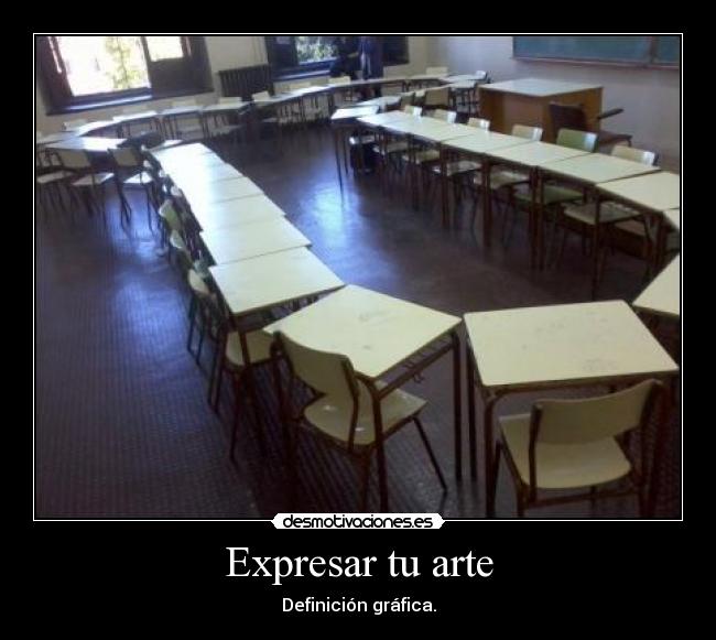 Expresar tu arte - Definición gráfica.