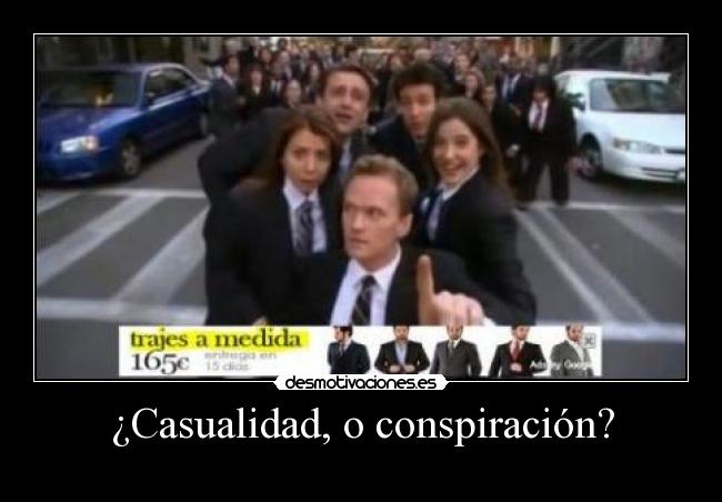 ¿Casualidad, o conspiración? -