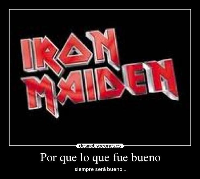 carteles iron maiden desmotivaciones