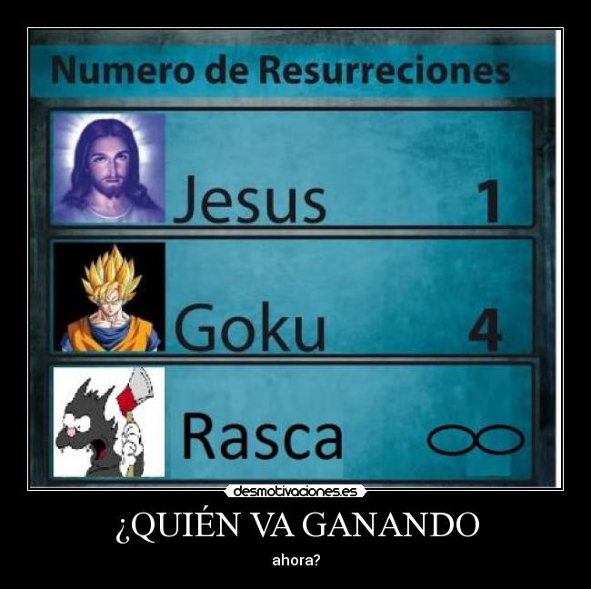 ¿QUIÉN VA GANANDO -