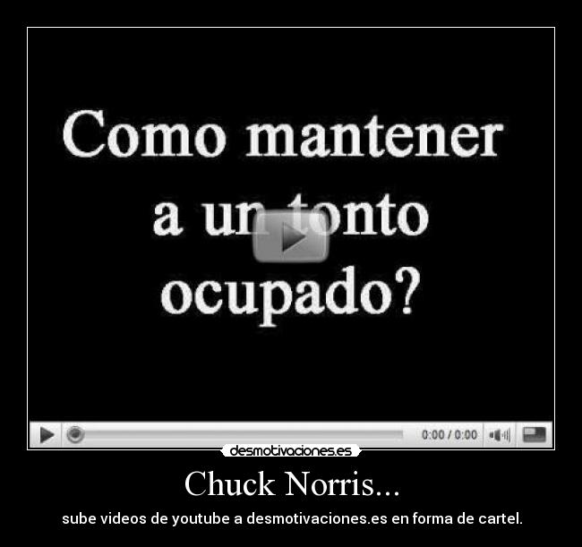 Chuck Norris... -