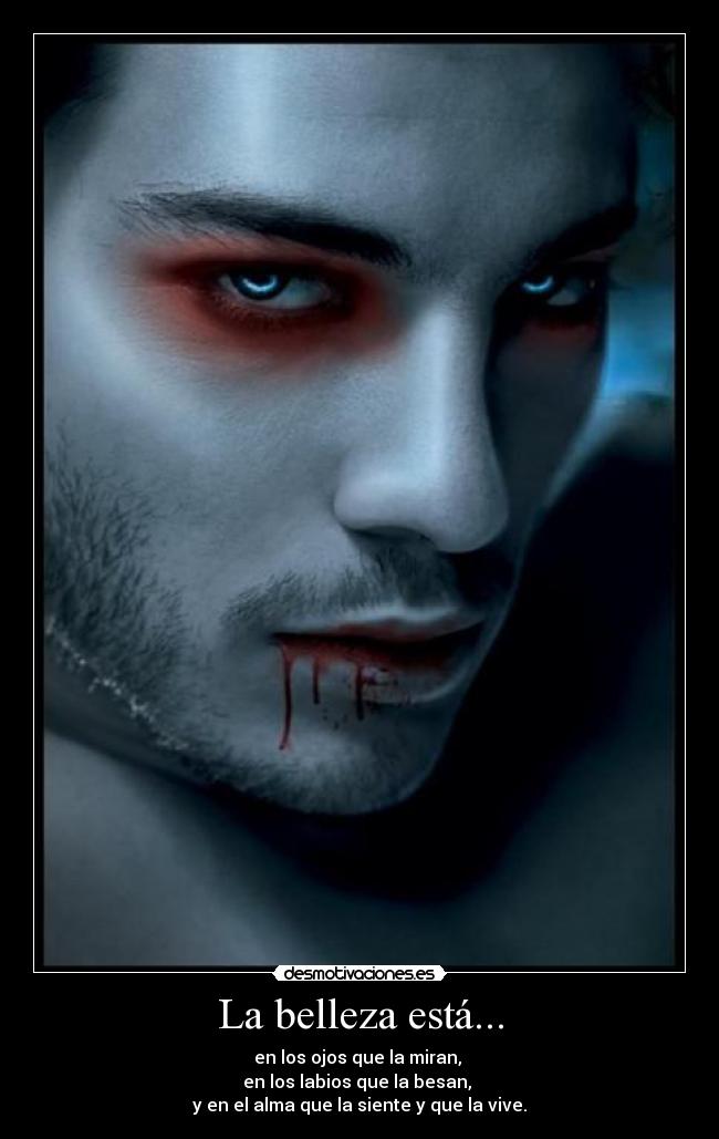 La belleza está... -