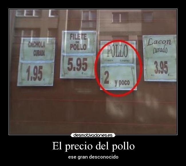 El precio del pollo - 