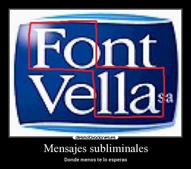 Mensajes subliminales - 