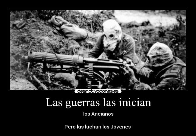 carteles guerra desmotivaciones