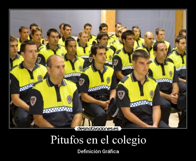 Pitufos en el colegio - Definición Gráfica