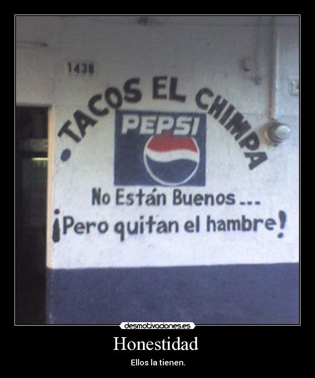 Honestidad -