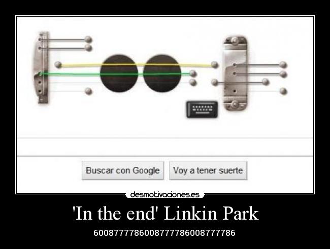 In the end Linkin Park - 6008777786008777786008777786 