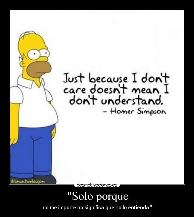 carteles homer simpson desmotivaciones