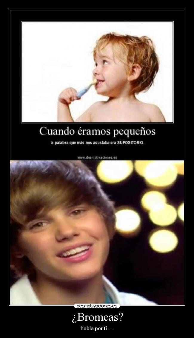 ¿Bromeas? -