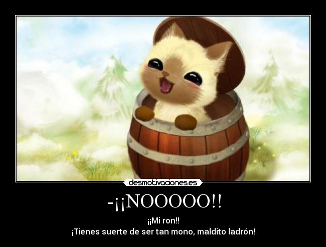 -¡¡NOOOOO!! -
