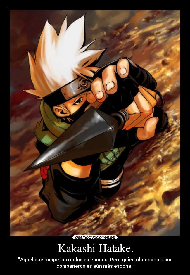 Kakashi Hatake. -