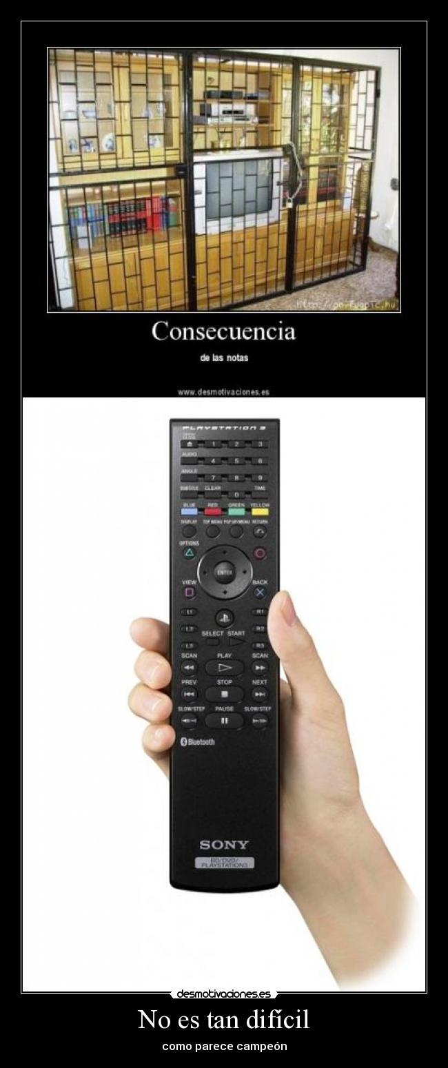 No es tan difícil -