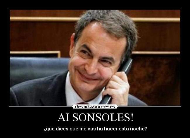 AI SONSOLES! -