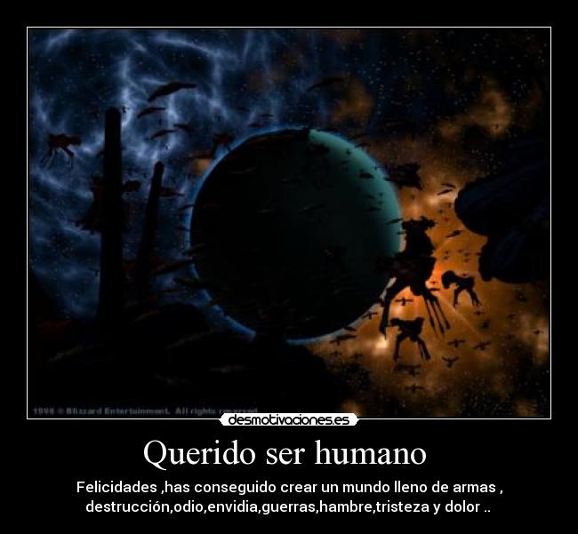 Querido ser humano  - 