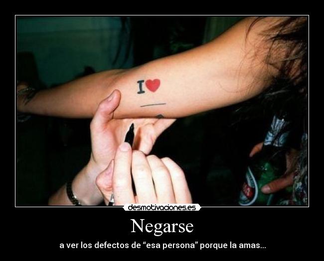 Negarse - 