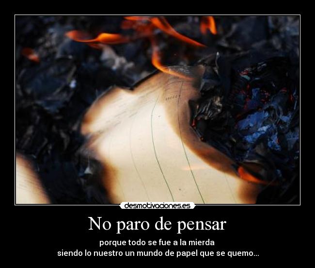 carteles quemado desmotivaciones