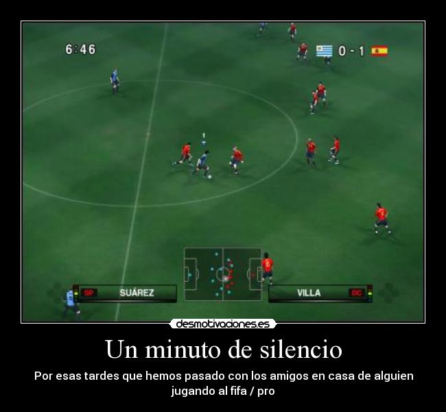 Un minuto de silencio -