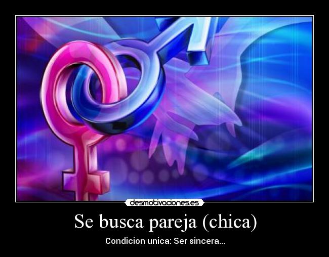 Se busca pareja (chica) -