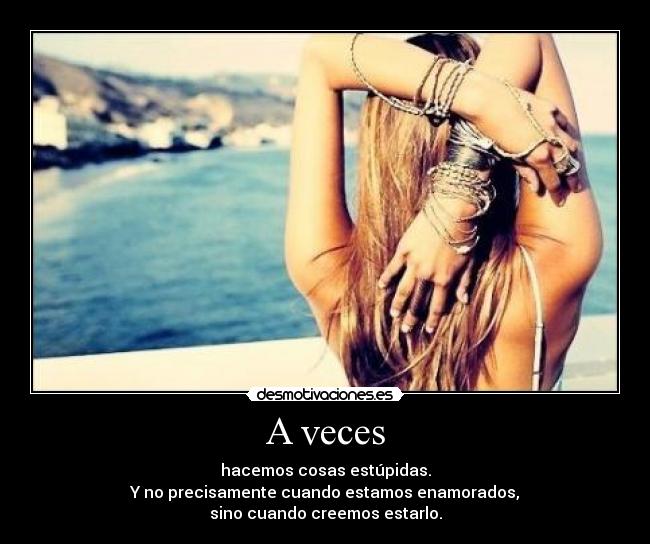 A veces -