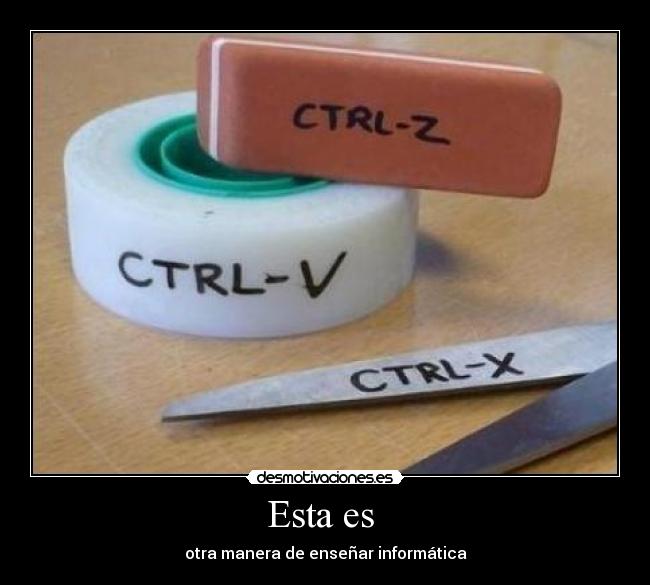 Esta es - otra manera de enseñar informática