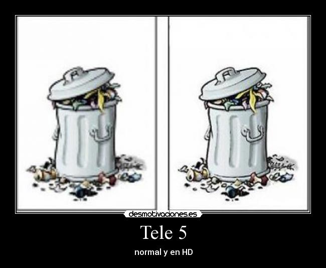 Tele 5 - normal y en HD