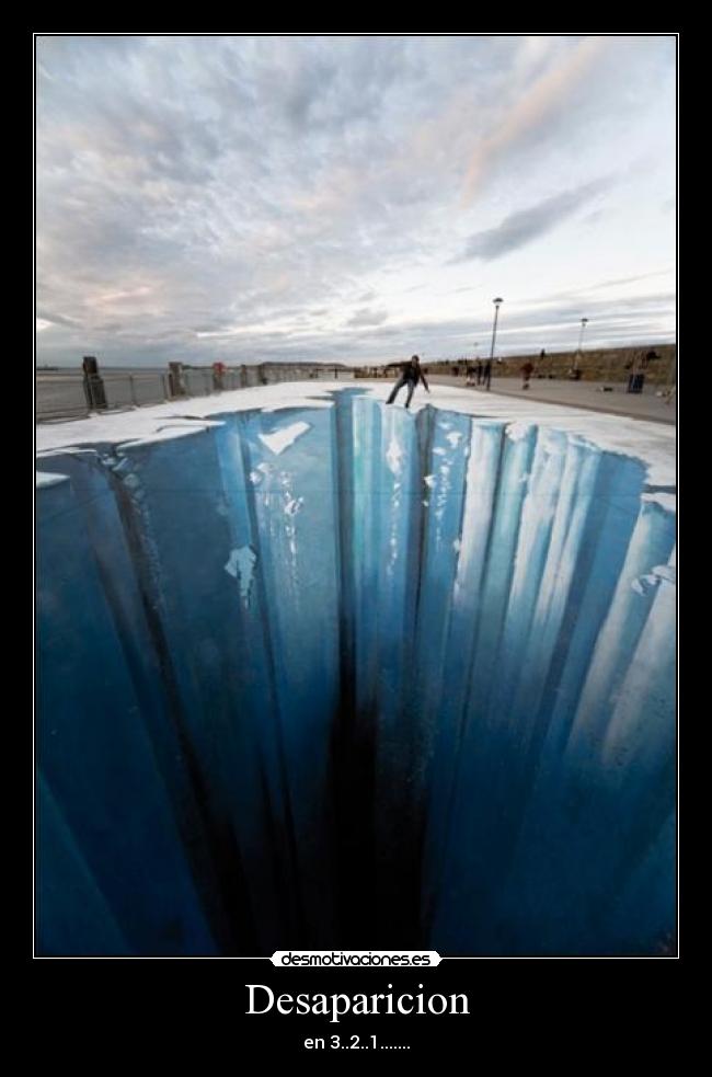 Desaparicion - en 3..2..1.......