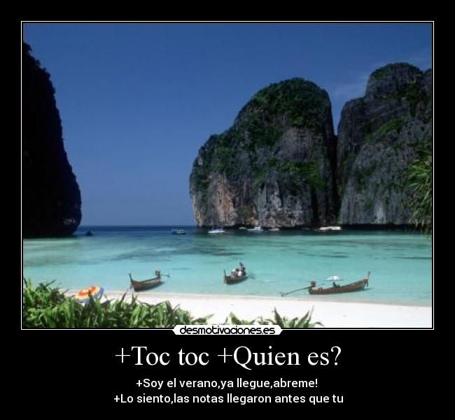 +Toc toc +Quien es? -