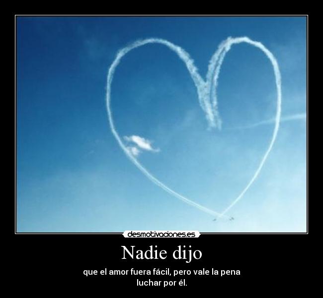 Nadie dijo -
