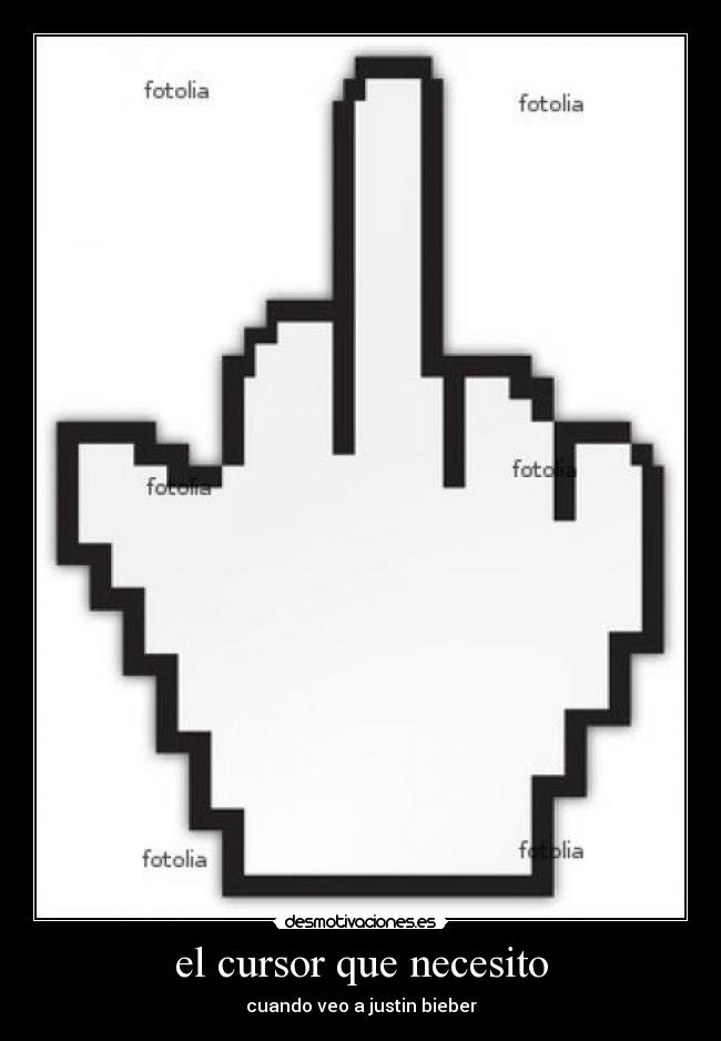 el cursor que necesito - 