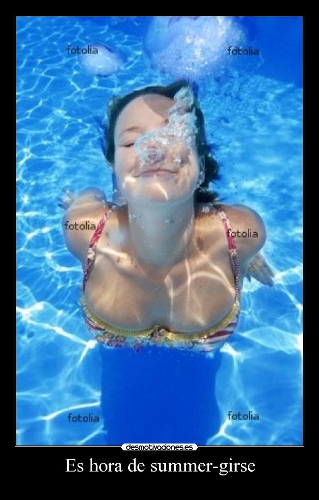 Es hora de summer-girse -