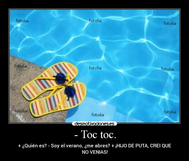 carteles verano desmotivaciones