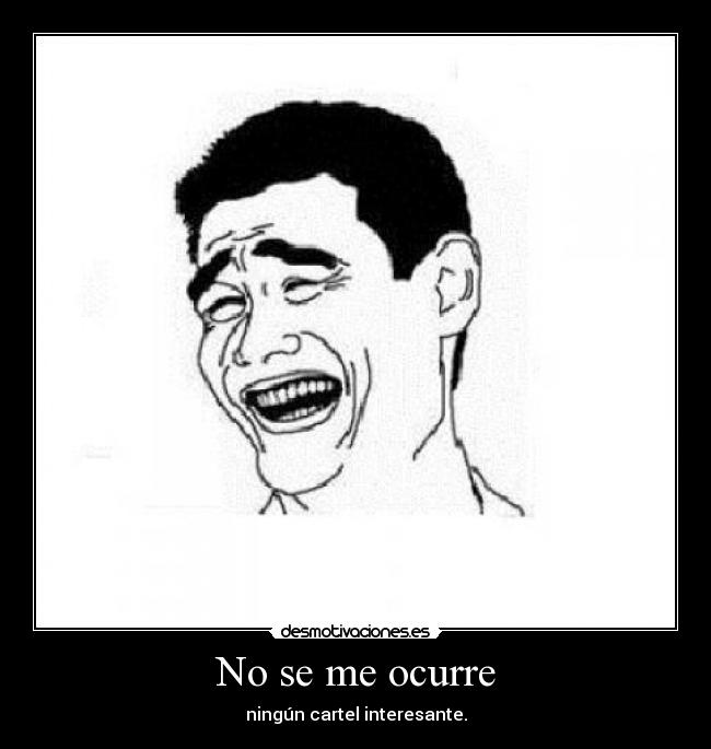 No se me ocurre - 