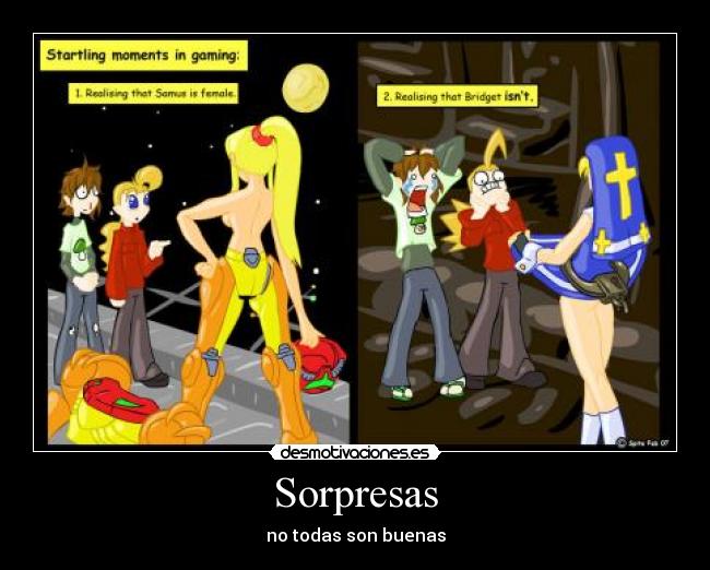 Sorpresas - no todas son buenas