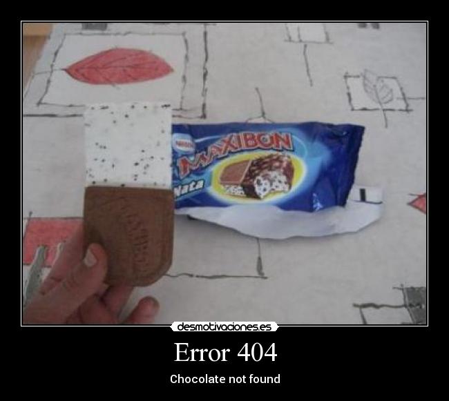 Error 404 -