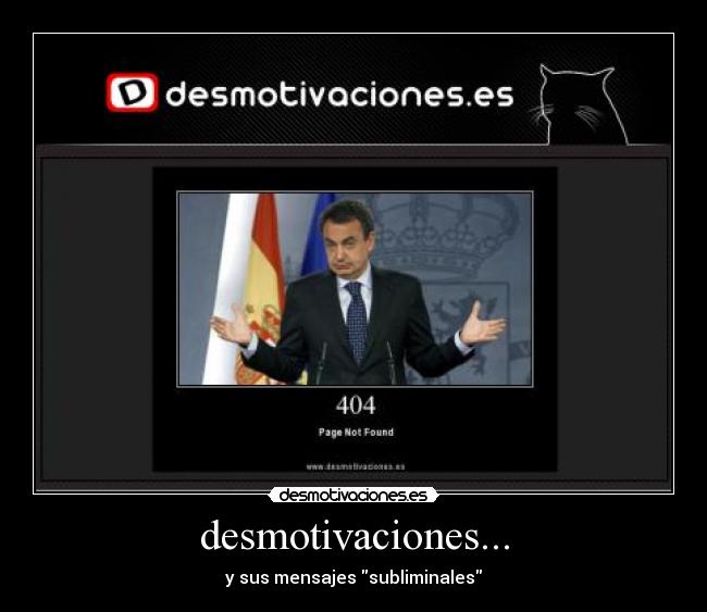 desmotivaciones... - y sus mensajes subliminales