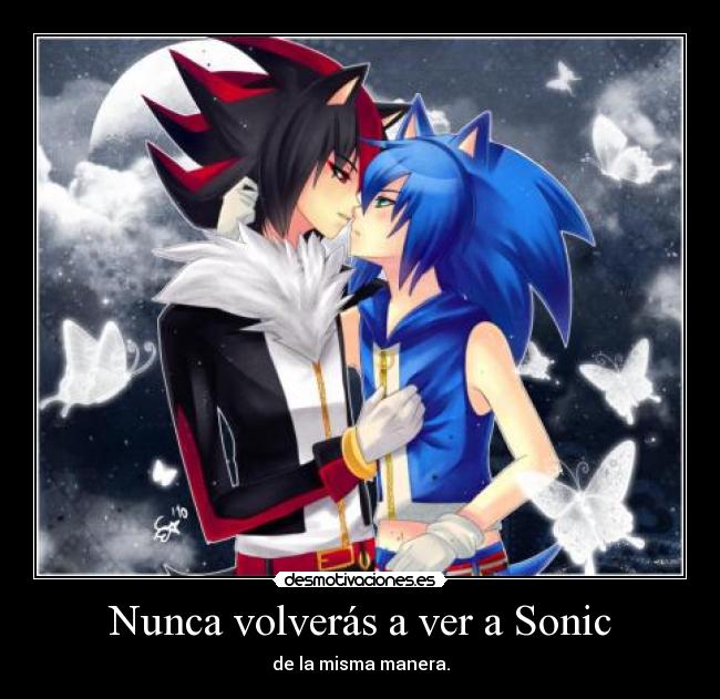 Nunca volverás a ver a Sonic - 