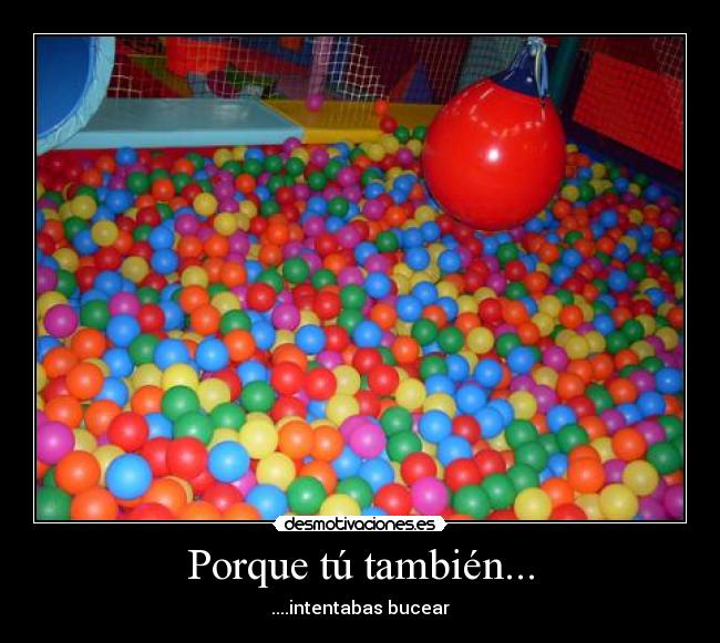 Porque tú también... -