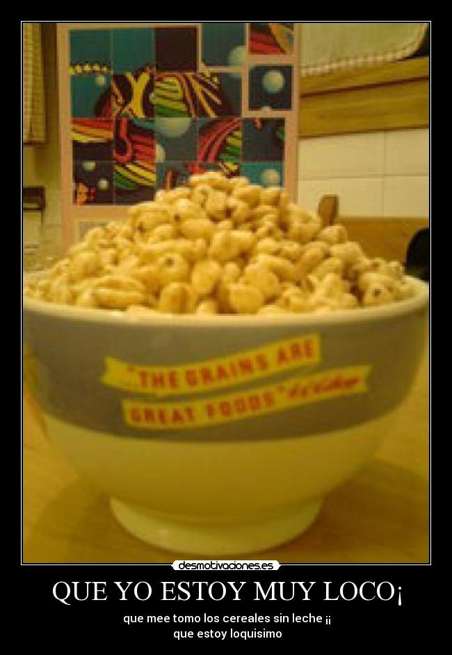 QUE YO ESTOY MUY LOCO¡ - 