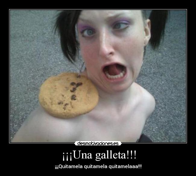 ¡¡¡Una galleta!!! - 