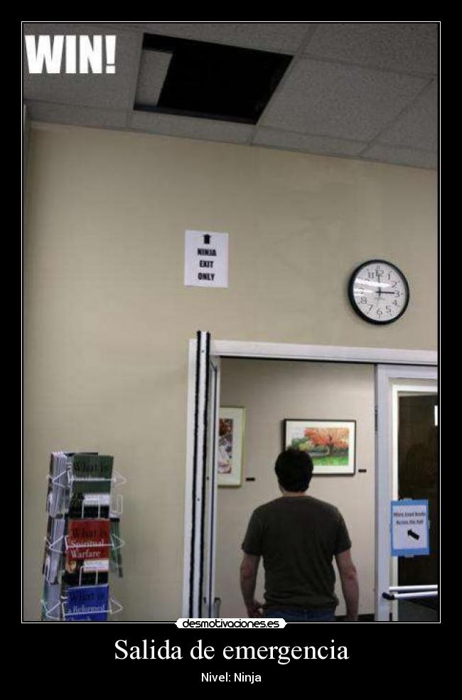 Salida de emergencia -