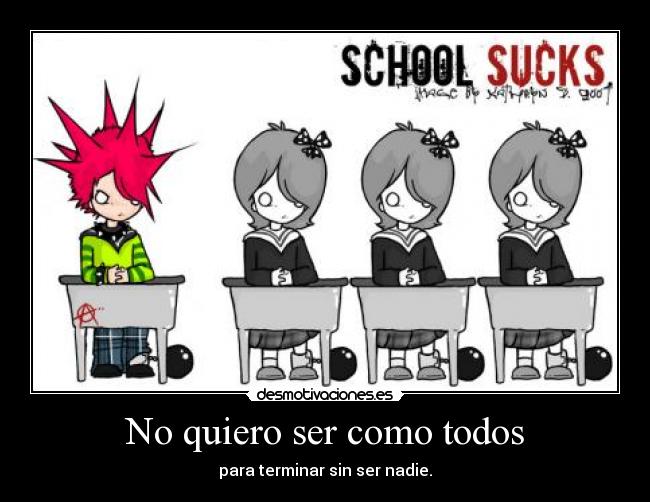 carteles quiero ser normal diferente antisocial moda desmotivaciones