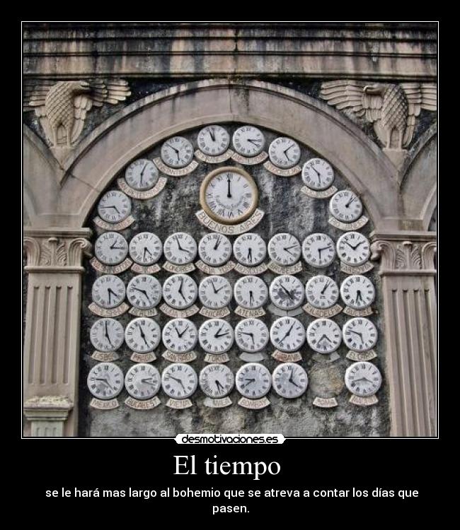 El tiempo  - 
