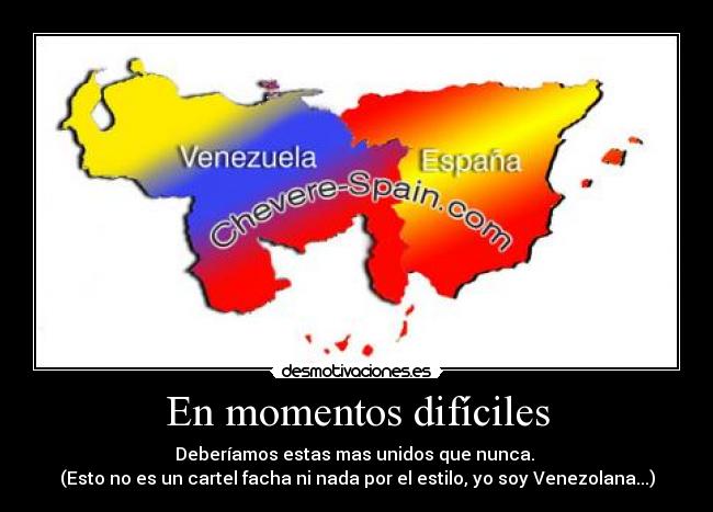 En momentos difíciles -