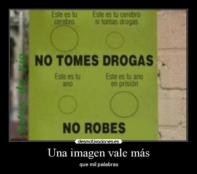 Una imagen vale más - que mil palabras