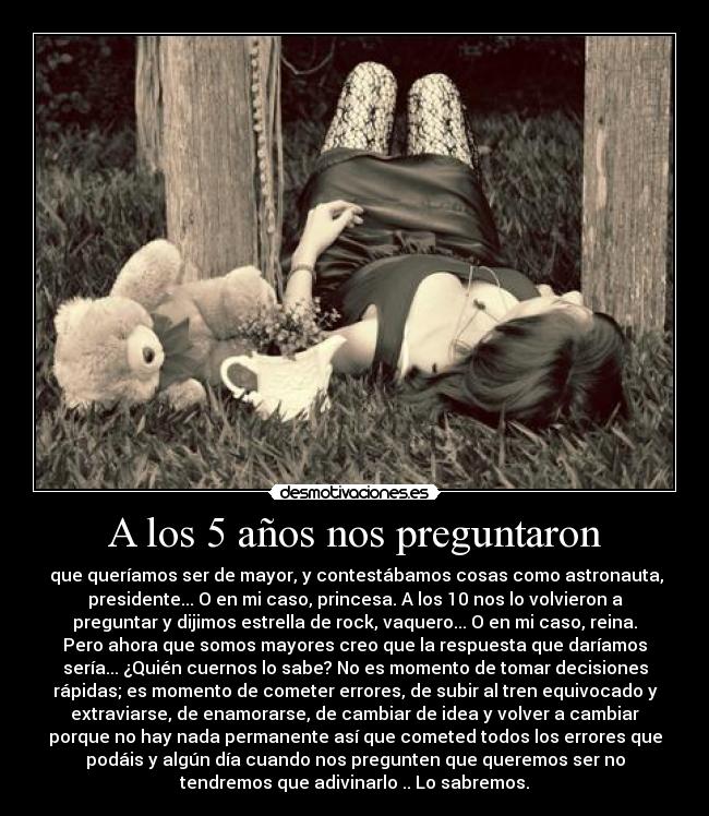 carteles que queremos ser desmotivaciones