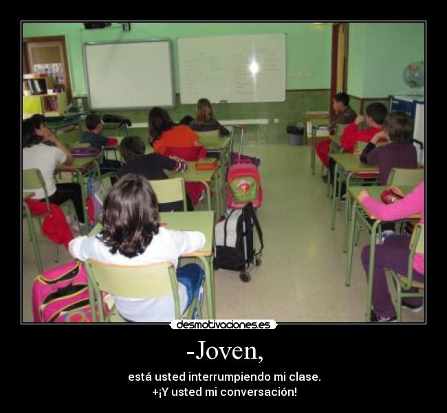 carteles joven desmotivaciones