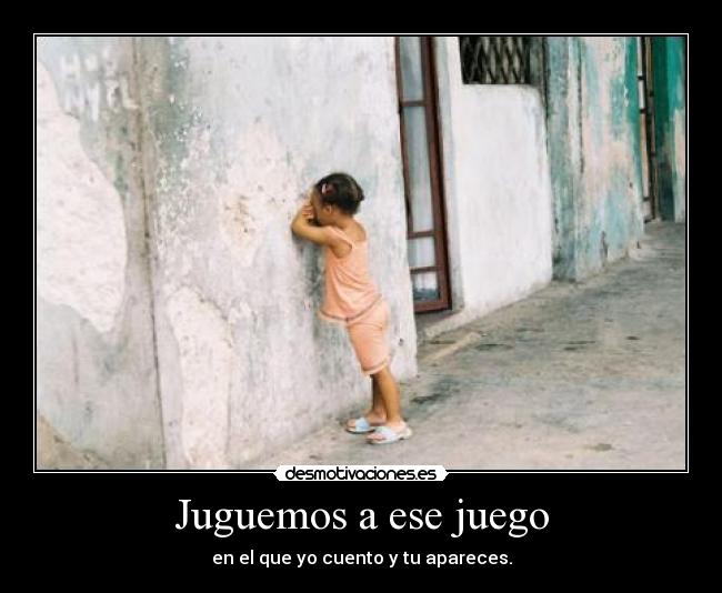 Juguemos a ese juego -