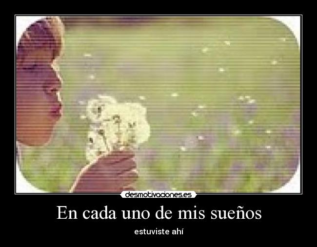 En cada uno de mis sueños -