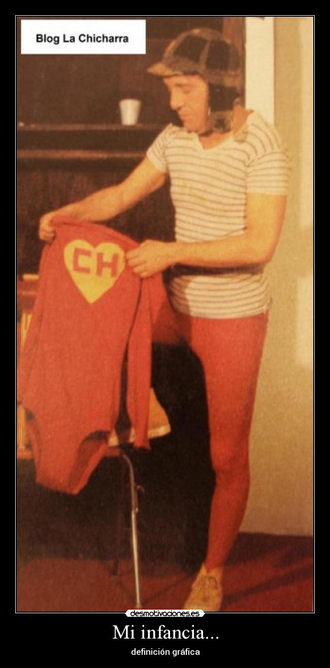 Mi infancia... - definición gráfica